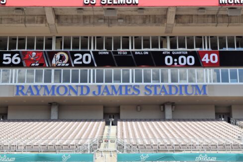 Raymond James Stadium Channel letters