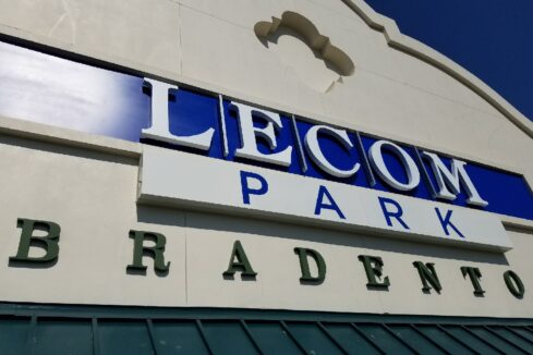 Lecom park Channel letters