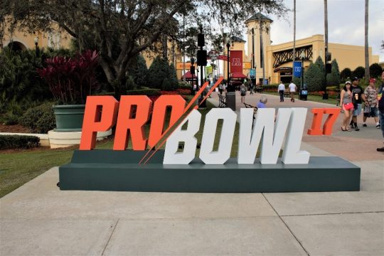 2017 Pro Bowl monument