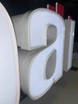 Trimmed Channel Letter