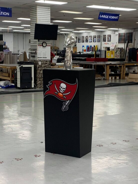 Lombardi Trophy stand
